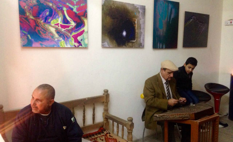 عرض فن "الديجيتال" في برج بابل