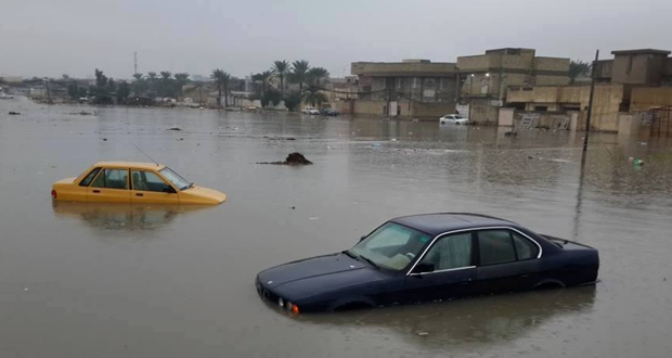 بغداد تستنفر لموجة امطار محتملة