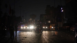 Photos... Tahrir conducts funeral march for "Al-Saray" after a smoke bomb penetrated his head