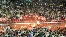 أكثر من 100 مصاب في مهرجان "القتال بالعصي"