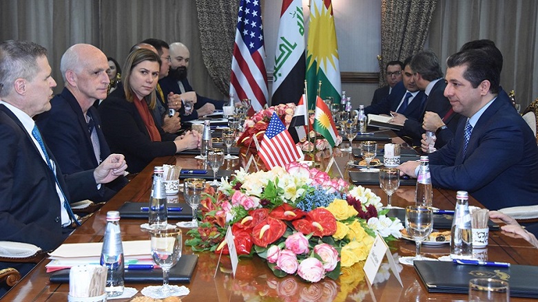 American Congressional delegation arrives Erbil from Baghdad and meets with leaders of Kurdistan