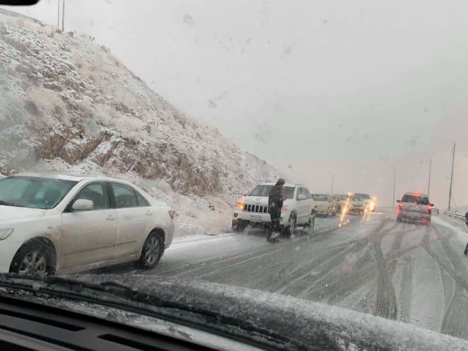 Kurdistan Region on a date with rain and snow