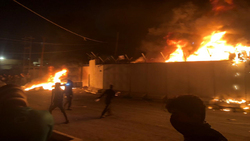 في محافظتين.. تسليب وحرق سيارة مدرس وتفجير عبوة على دار أحد المواطنين