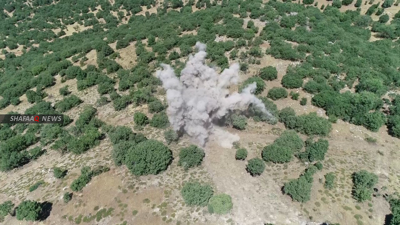 طائرات حربية تركية تقصف قرى بمحافظة دهوك