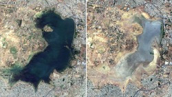 مدينة "جفت" في عام واحد.. والصور الفضائية ترصد الكارثة