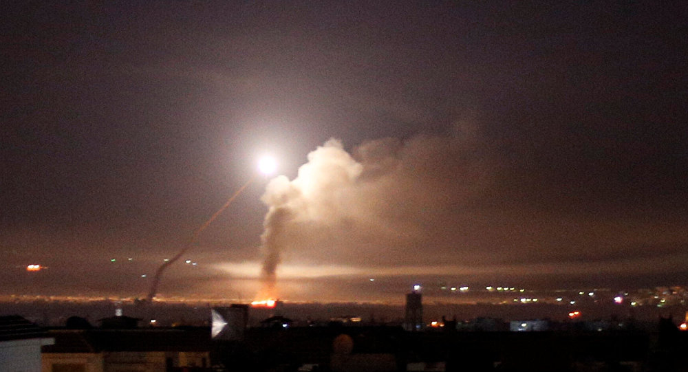 اسرائيل تنشر فيديو ضرب مواقع سورية بالصواريخ