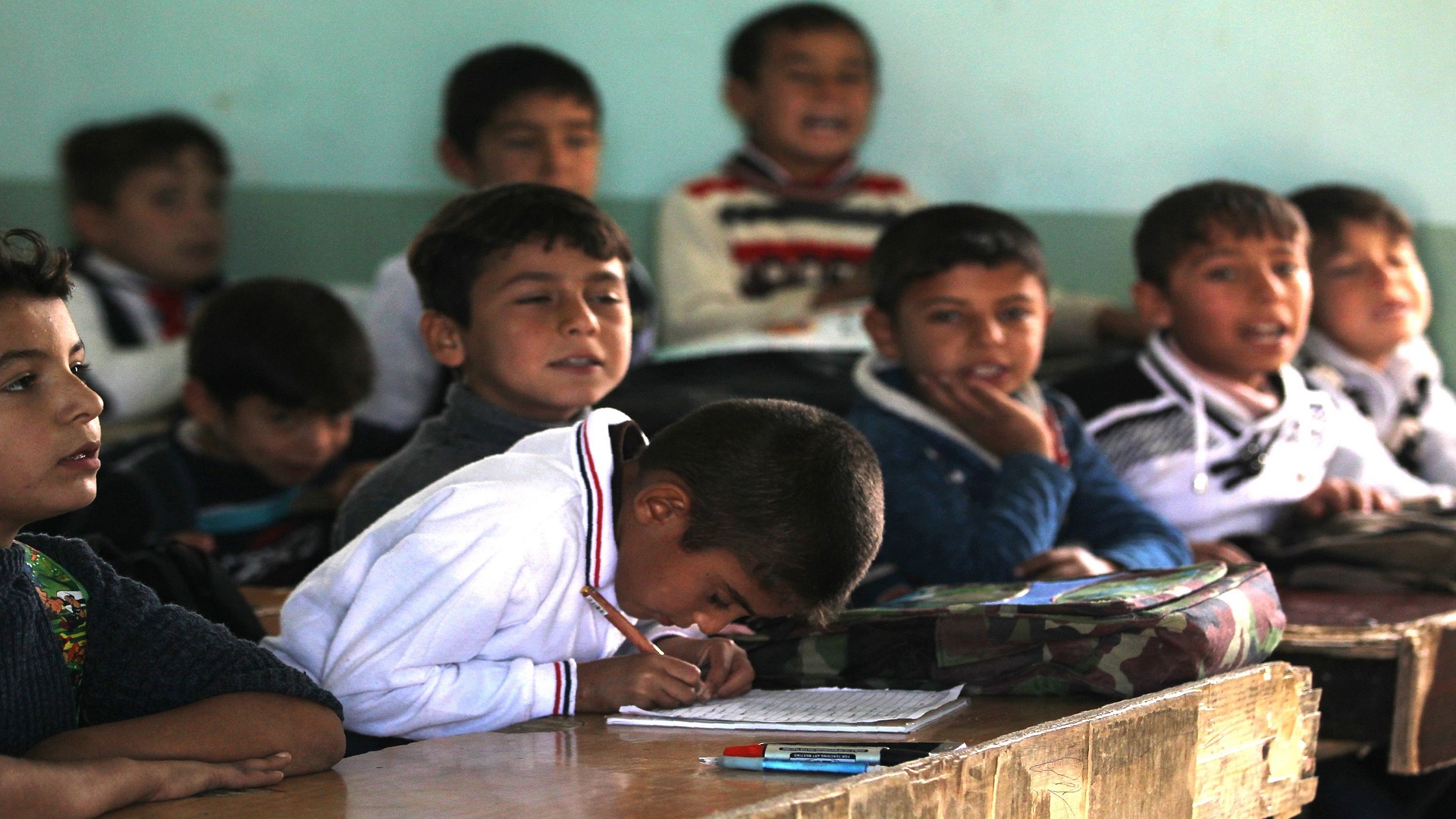 بدء تسجيل تلاميذ الأول الابتدائي للعام الدراسي الجديد في العراق 