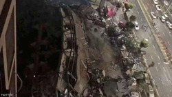 المصائب لا تأتي فرادى.. انهيار فندق على مرضى كورونا