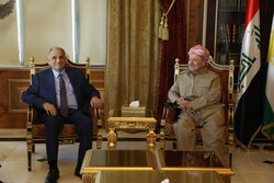 بارزاني يناقش مع المطلك آخر المتغيرات والمستجدات في العراق والمنطقة