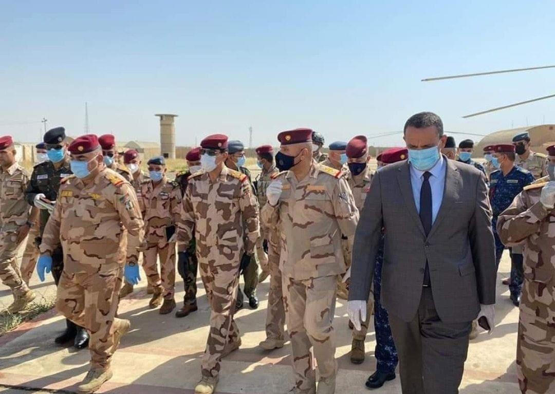 رئيس اركان الجيش العراقي يصل إلى كركوك
