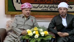 بارزاني يتأسف ويحث اتحاد علماء الدين الاسلامي بكوردستان لـ"دور مهم"