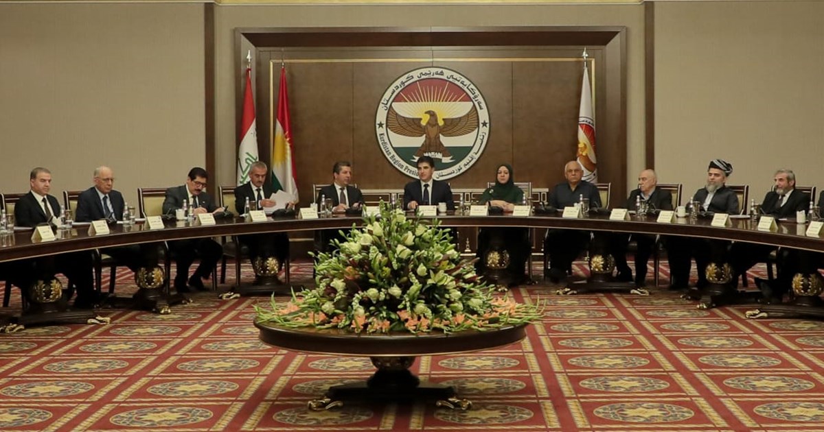 انطلاق اجتماع الرئاسات الثلاث في الاقليم مع وفد كوردستان الى بغداد
