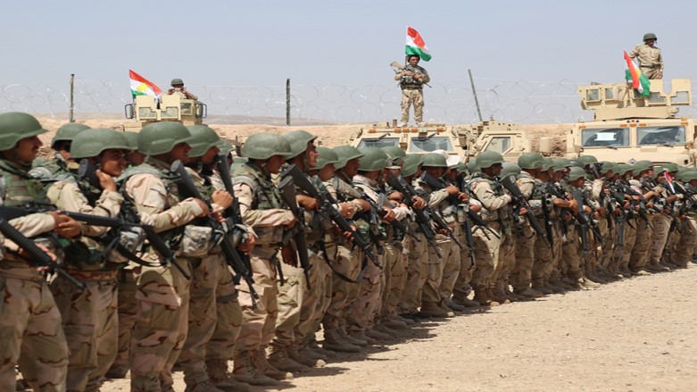 Peshmerga forces suspend military trainings