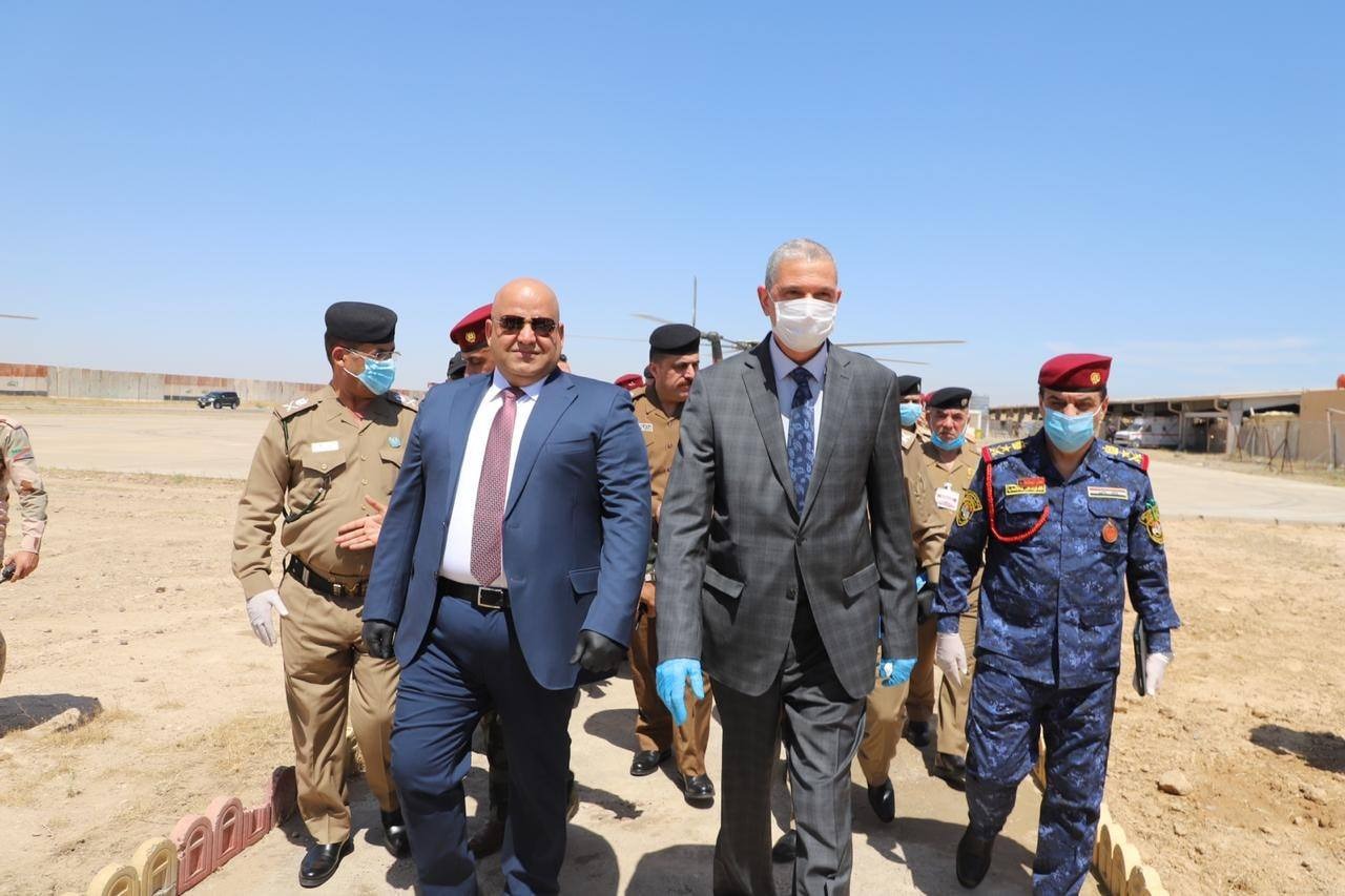 Minister of Interior arrives province witnessed ISIS activity
