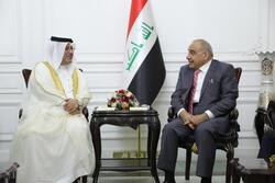 عبد المهدي لسفير البحرين: حريصون على أمن السفارات والبعثات الدبلوماسية