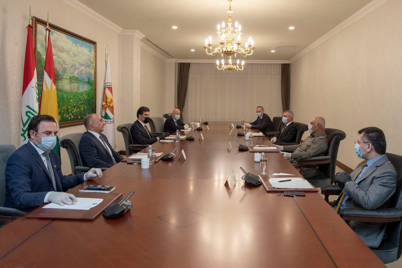 The President of Kurdistan Region holds a meeting to discuss two prominent files