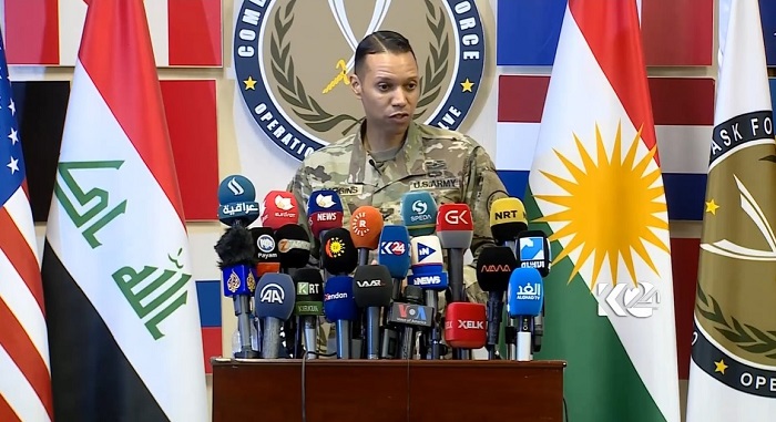 International Coalition: We will stay in Iraq at the request of the government; Peshmerga played a major role in fighting ISIS