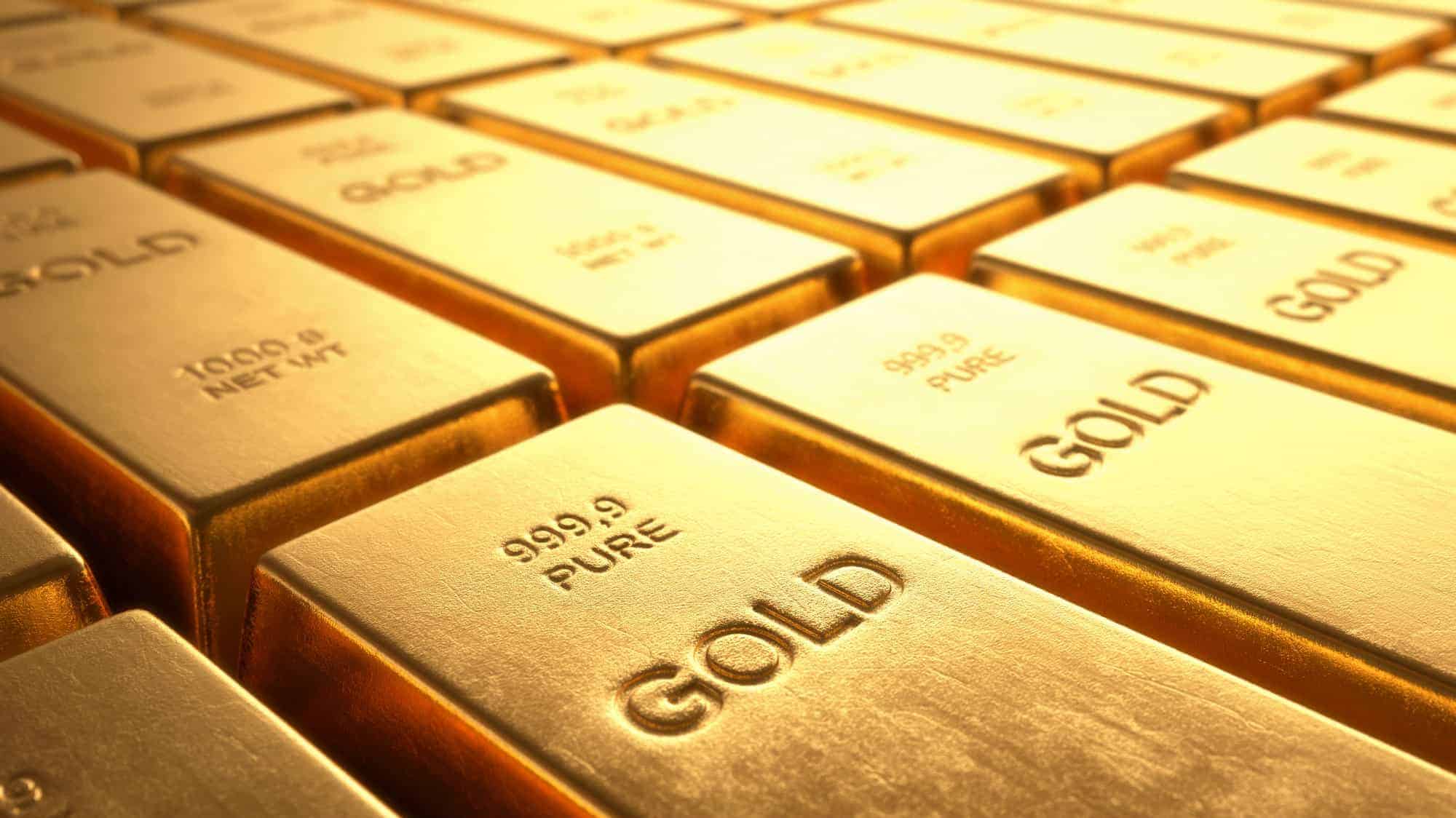ارتفاع الذهب مدفوعا بانخفاض عوائد السندات 