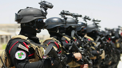 Counter-terrorism deployed troops in Baghdad