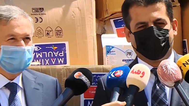 هەرێم کوردستان ئەرا نواگردن کۆرۆنا هاوکاری پزشکی لە تورکیا وەرگرێد