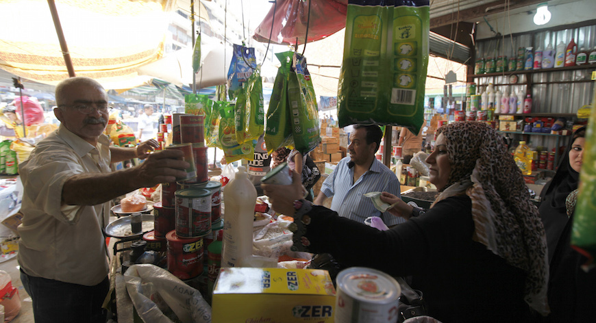 Sulaymaniyah indicates a rise in food prices