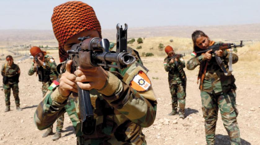 مقاتلات كورديات من ايران يتدربن ويدافعن في إقليم كوردستان