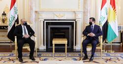 Barzani to resolve the outstanding issues with Baghdad