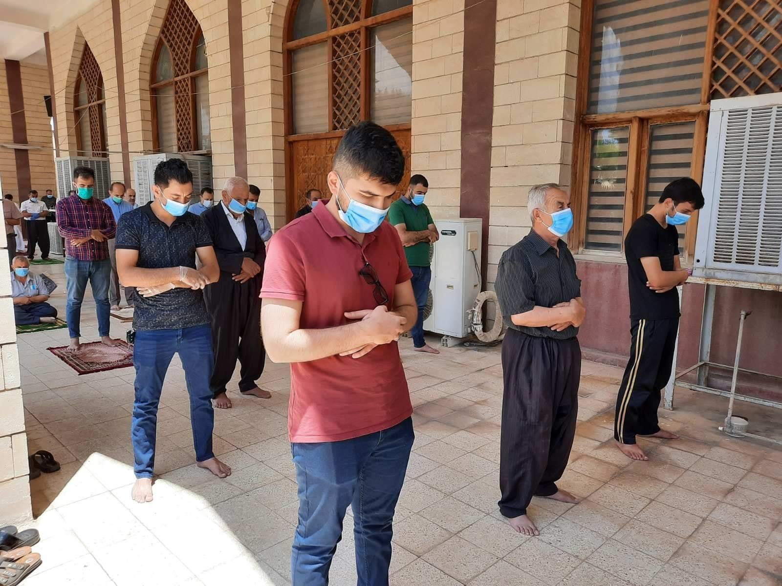 الأوقاف الكوردستانية تؤشر خروقات صحية "كبيرة" بصلاة الجمعة