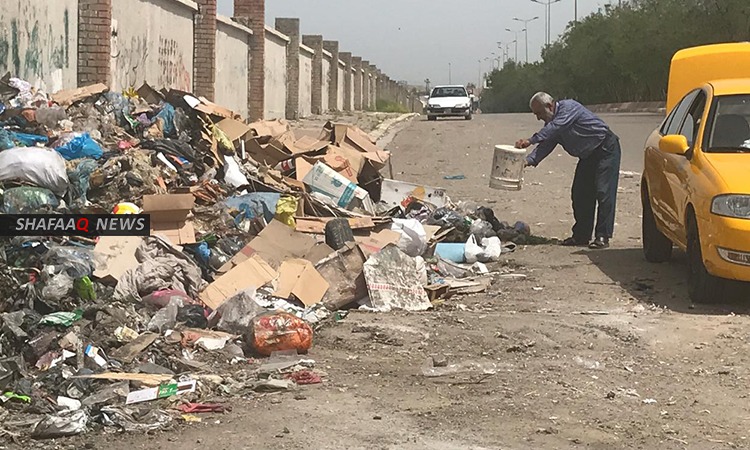 احصاء: اكثر من ثلث سكان العراق غير مشمولين بخدمة جمع النفايات