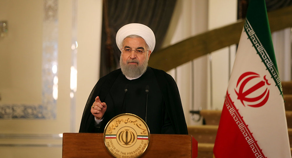 Iranian president accuses America of riding the wave of protests in Iraq