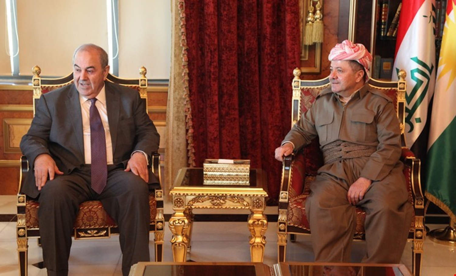 Allawi: I agreed with Masoud Barzani to nominate Mustafa Al-Kathemi