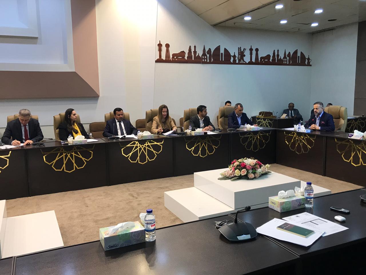 The first meeting of the amending the Iraqi Constitution Committee launched