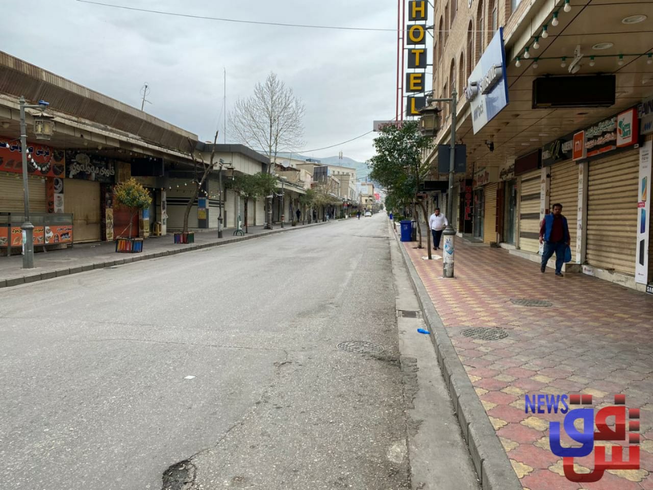 Video .. Sulaimaniyah launches curfew sirens