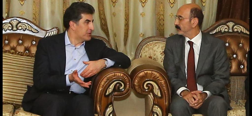 نيجيرفان بارزاني يؤكد دعمه للإيزيديين ويبحث مع أميرهم إعمار سنجار