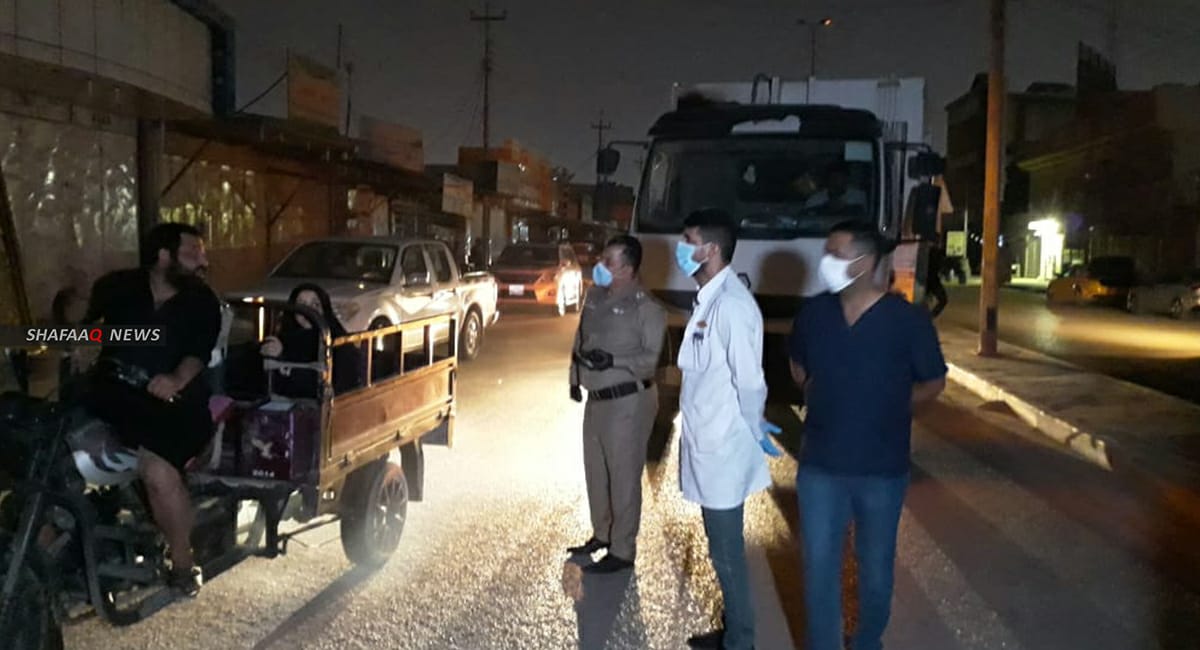 Basra people resort to bicycles to break the curfew