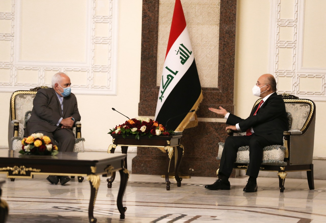 الرئيس العراقي لإيران: نتعاون مع الحلفاء والأصدقاء لاستقرار المنطقة