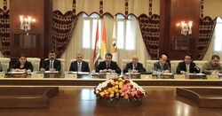 Kurdistan Council of Ministers holds a meeting to discuss the latest developments on the dialogues with Baghdad