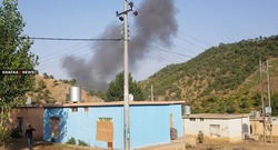 Turkish army bombs villages with tens of missiles