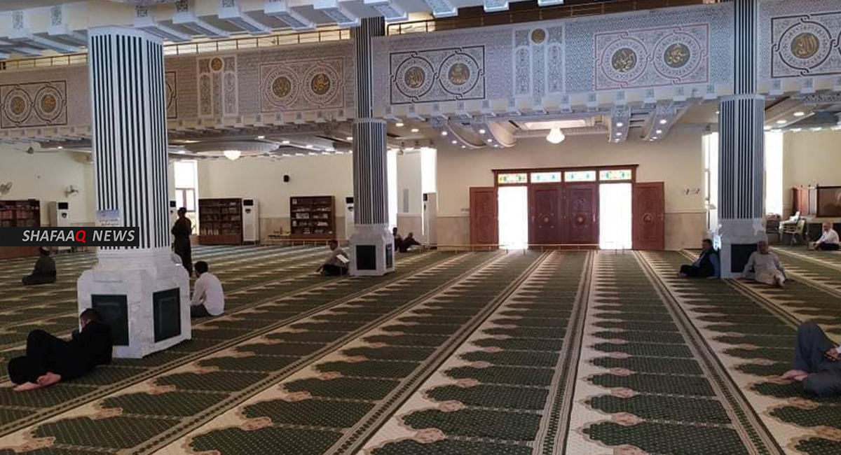 بالصور .. الجامع الكبير في السليمانية يفتح أبوابه من جديد
