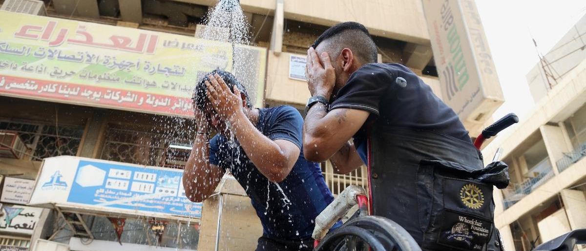 اربع محافظات عراقية تصل مرحلة الخطورة بتجاوز درجة الحرارة 50م