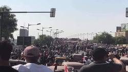 New injuries among protesters and snipers topped a ministry’s building
