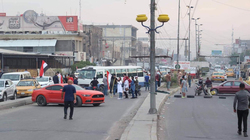 General strike begins and several major streets closed in Baghdad