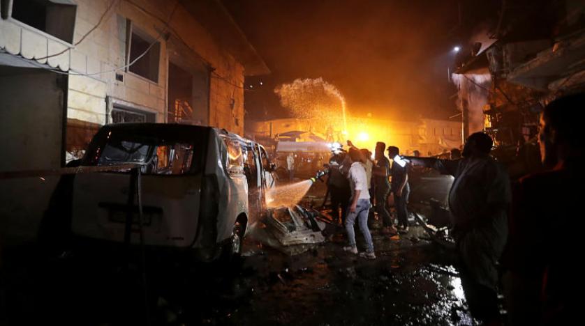 Syria's Azaz : Five dead and 85 wounded in car bomb attack