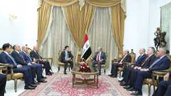 الرئيس العراقي: زيارة بارزاني لبغداد ستعزز تطوير المؤسسات التشريعية والقانونية