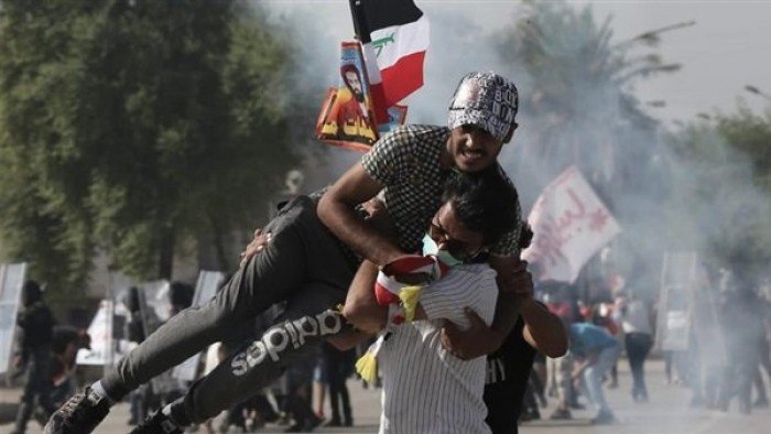 About 50 protesters the outcome of al-Khilani clashes in central Baghdad