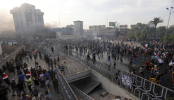 العراق يعلن حصيلة ضحايا التظاهرات الاحتجاجية