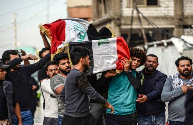 America condemns Iraq’s use of "horrific and heinous force" against the demonstrators of Nasiriyah