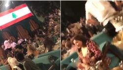 شاهد: الجمهور اللبناني يرفض استبدال أغنية “عاش سلمان” بـ”عاش لبنان” ويُحرج الفنان على المسرح!