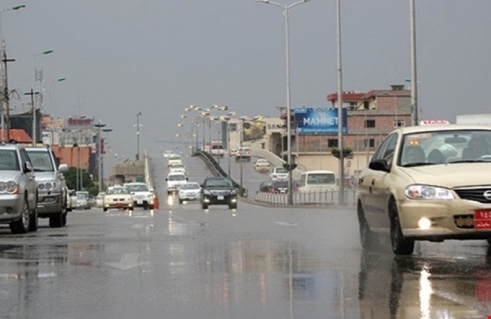 A wave of rain sweep Kurdistan cities