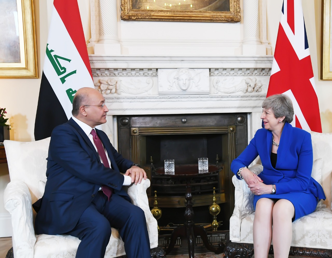 العراق يدعو بريطانيا للعب دور بتخفيف التوتر في المنطقة